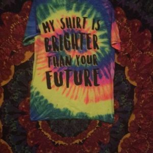 A tie-dye t-shirt